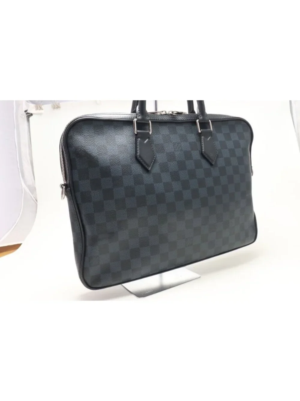 Louis Vuitton Damier Cobalt Dandy MM Briefcase Business